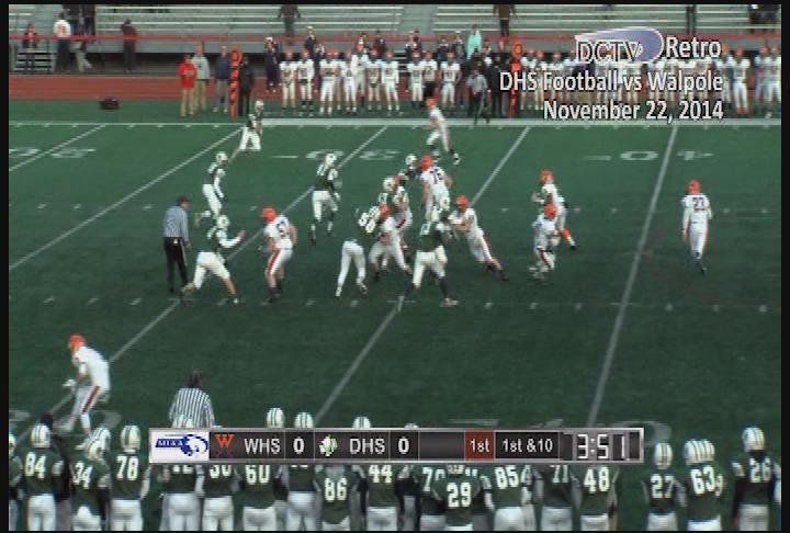 Thumbnail image for DCTV Retro - 2014 DHS Football vs Walpole