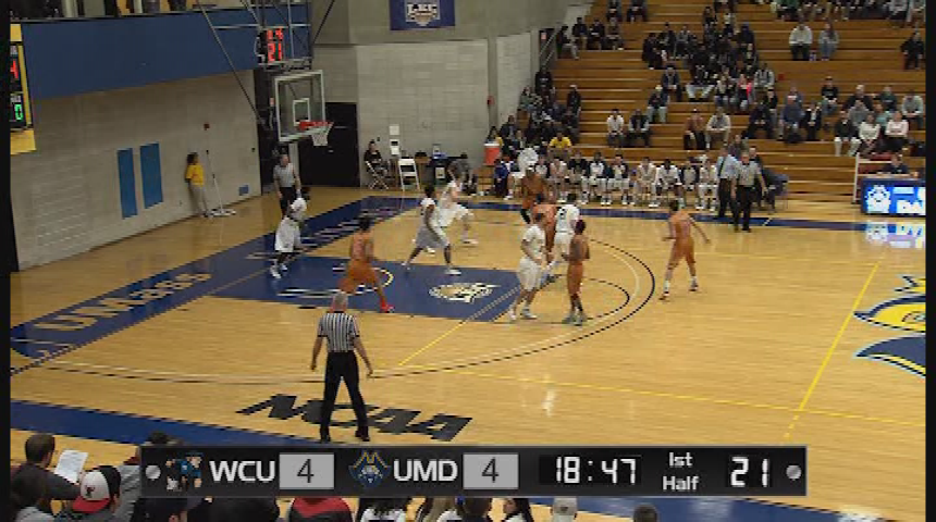Thumbnail image for UMD Men's Basketball - LEC Quarterfinal vs West Conn - Feb 24, 2016