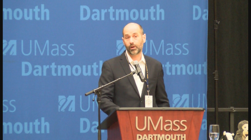 Thumbnail image for Dr Jane Goodall Visits UMass Dartmouth