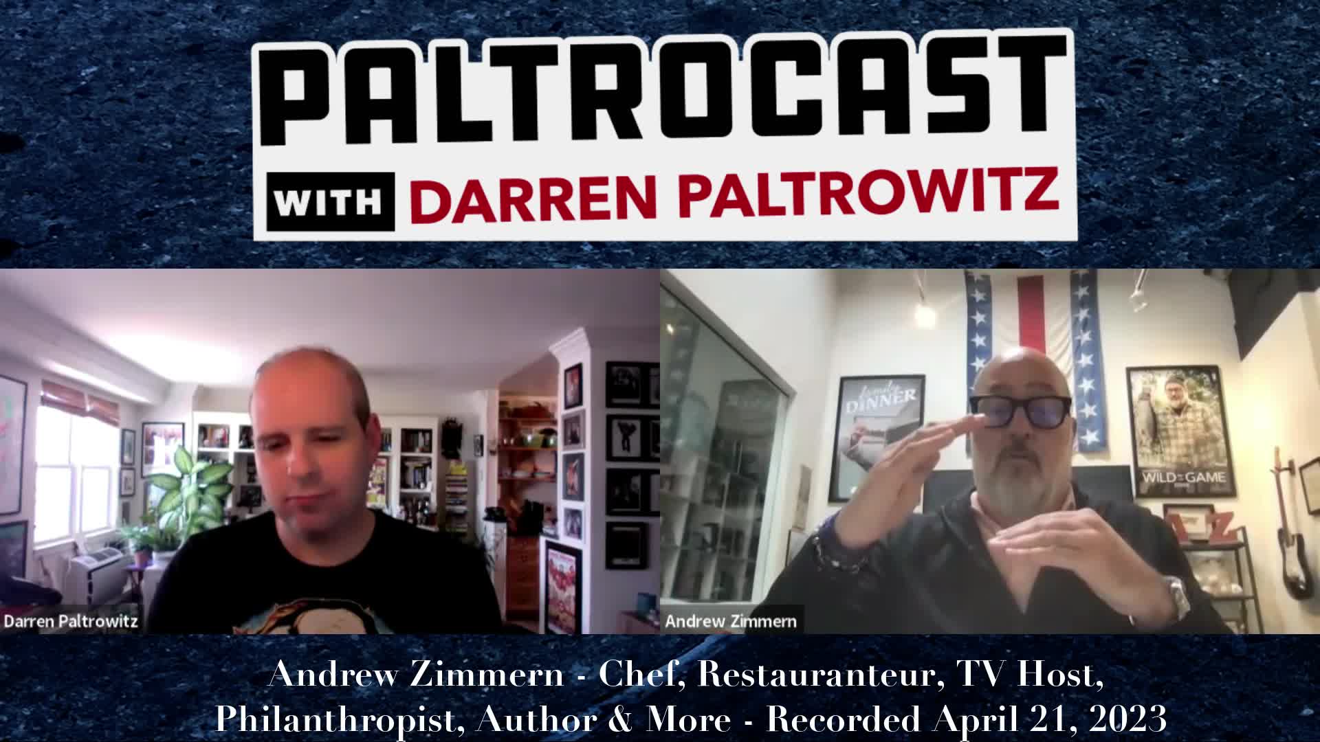 Thumbnail image for Paltrocast with Darren Paltrowitz - Chef Andrew Zimmern + Josh Bonzie + RADWIMPS