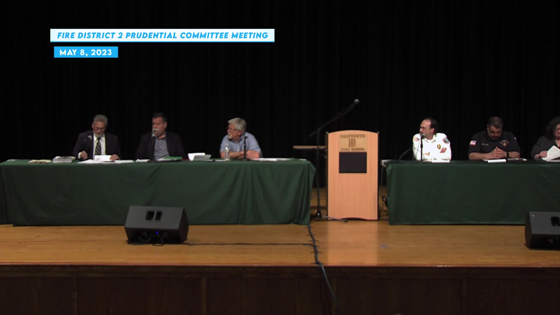 Thumbnail image for Fire District 2 Prudential Committee Meeting - May 8, 2023