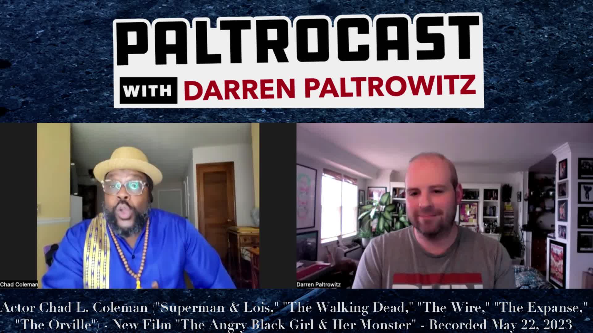 Thumbnail image for Paltrocast with Darren Paltrowitz - Chad L Coleman + Aljamain Sterling + Chloe & Charlie Sims