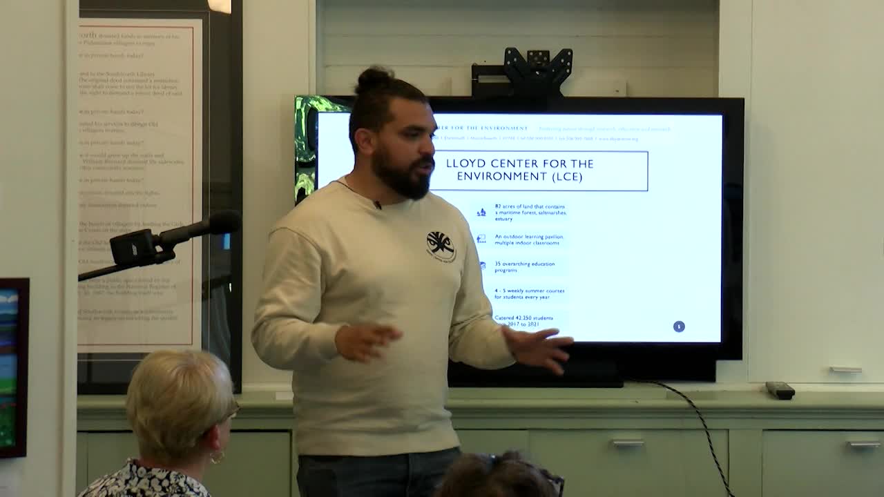 Thumbnail image for Dartmouth Cultural Center Environment Speaker Series Hamza Malik June 1, 2023