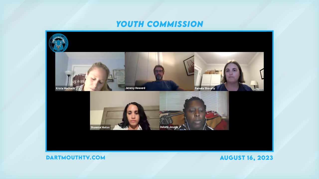 Thumbnail image for Youth Commission Meeting - August 16, 2023