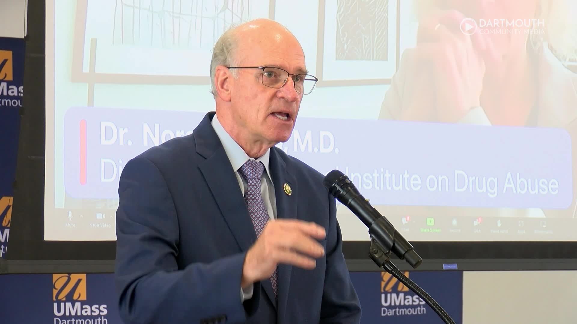 Thumbnail image for Congressman Bill Keating's Forum on Substance Abuse and Harm Reduction - Doctor Nora Volkov Presentation NO ZOOM FEED (October 27, 2023)