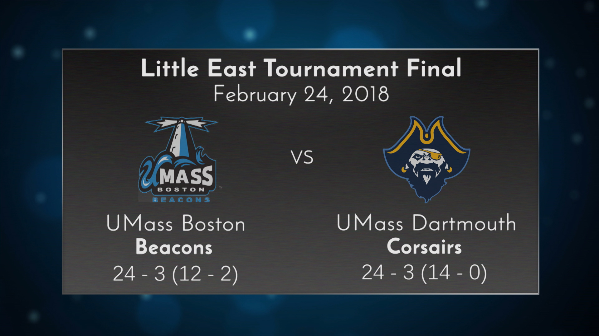 Thumbnail image for UMass Dartmouth Womens Basketball vs UMass Boston - Little East Final - February 24, 2018