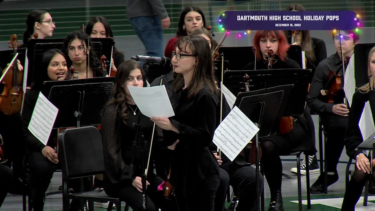 Dartmouth High School Holiday Pops December 19, 2023_1