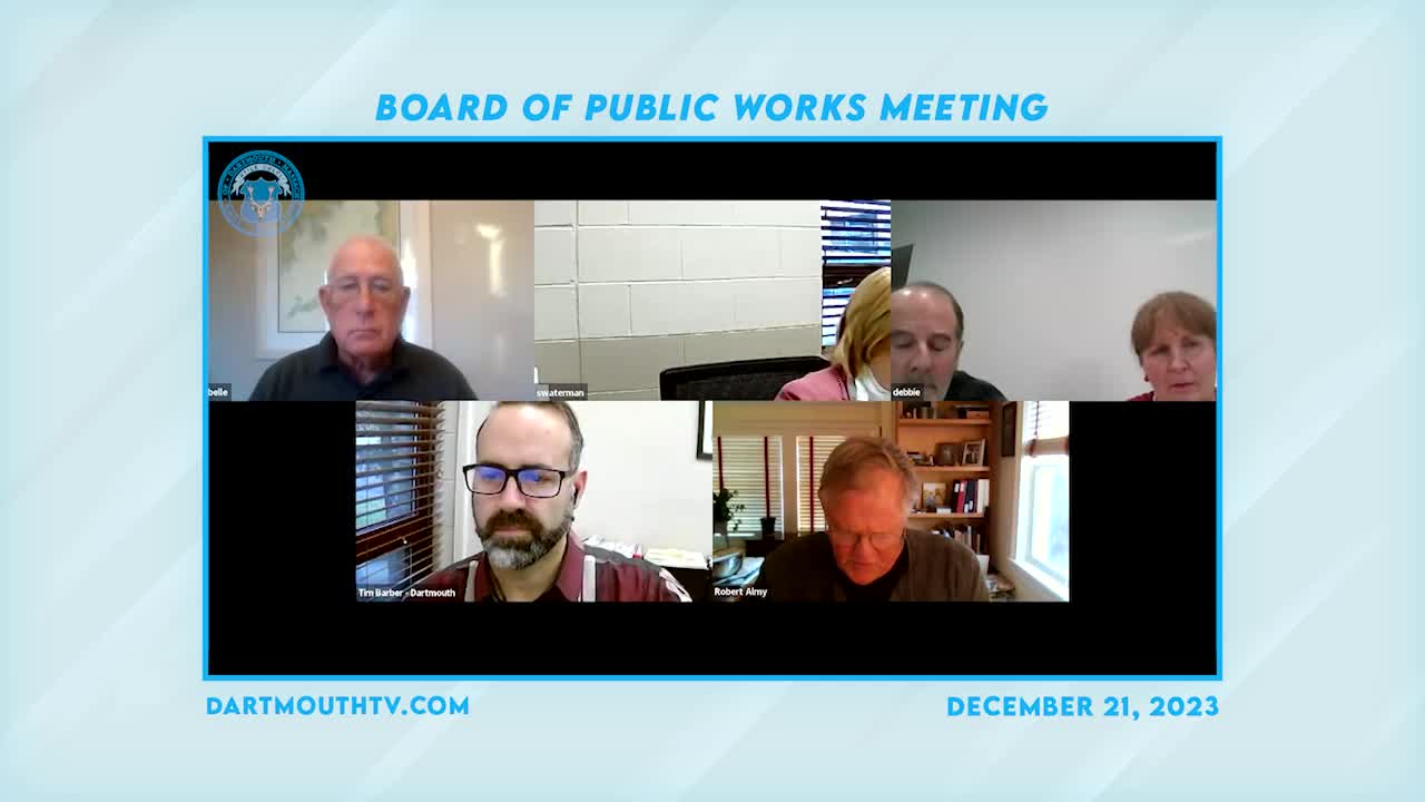 Thumbnail image for Board of Public Works Meeting December 21, 2023