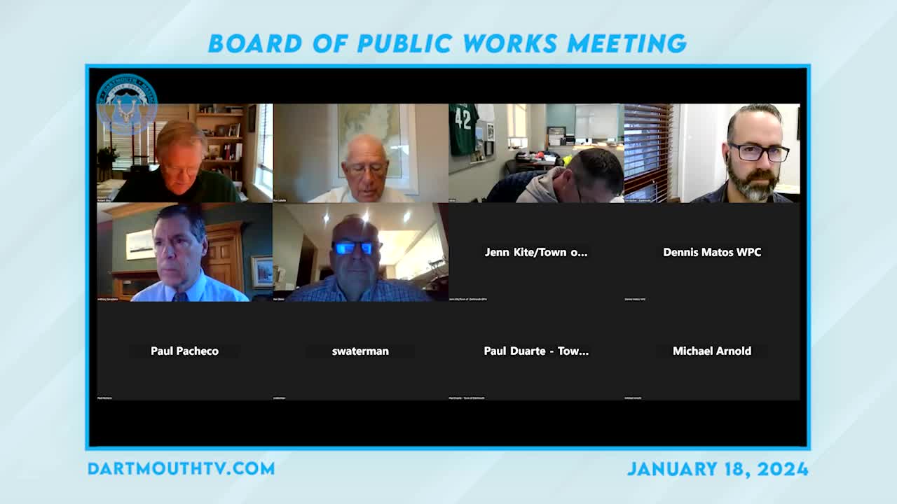 Thumbnail image for Board of Public Works Meeting January 18, 2024