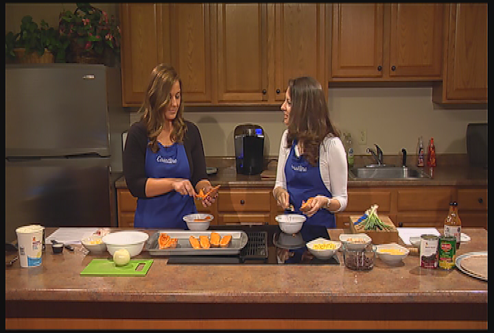 Thumbnail image for Cooking Healthy with Coastline  BBQ Chicken Pizza and Sweet Potato Skins Jan 2015