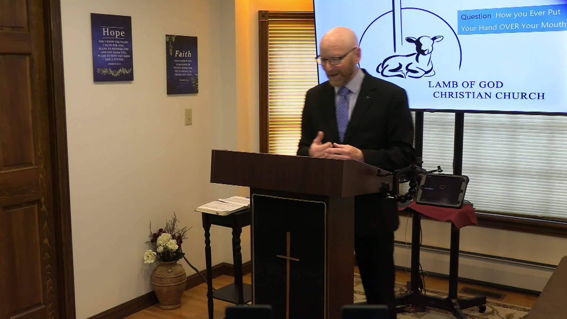 Thumbnail image for Lamb of God Christian Church Sunday Sermon - 120 Job 40_1-24