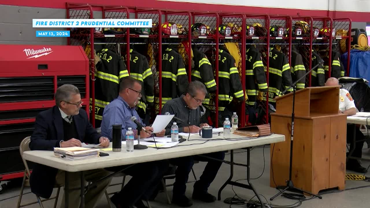 Thumbnail image for Fire District 2 Prudential Committee Meeting - May 13, 2024