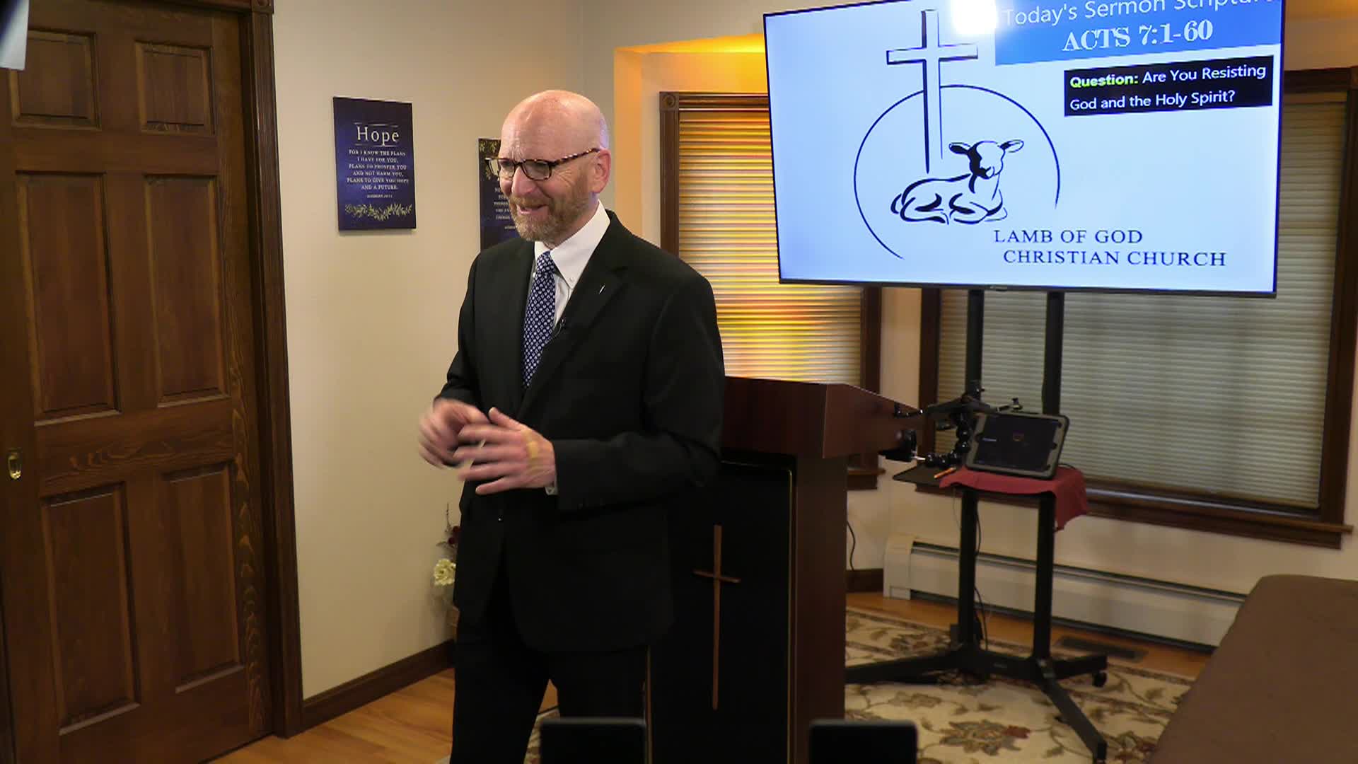 Thumbnail image for Lamb of God Christian Church Sunday Sermon - 129 Acts 7_1-60