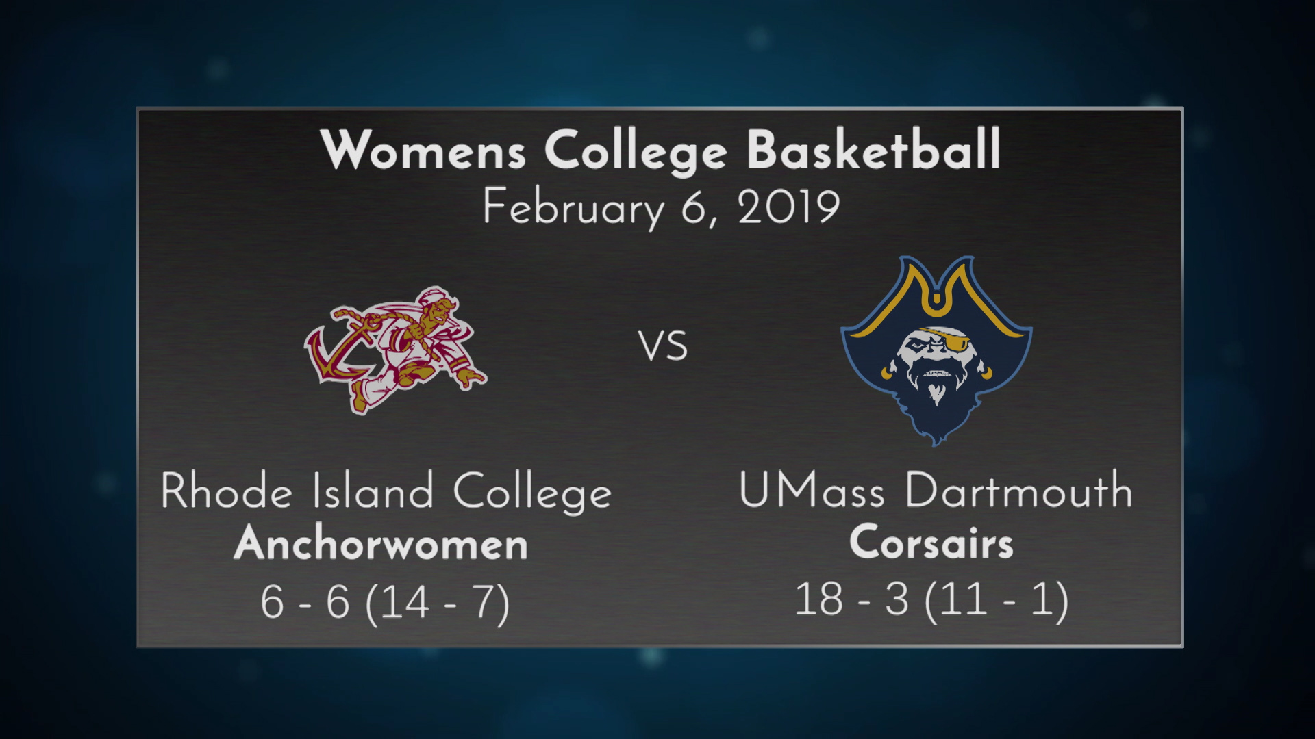 Thumbnail image for UMass Dartmouth Womens Basketball vs Rhode Island College - February 6, 2019