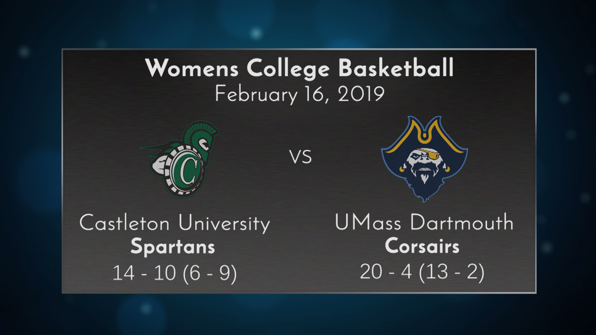 Thumbnail image for UMass Dartmouth Womens Basketball vs Castleton - February 16, 2019