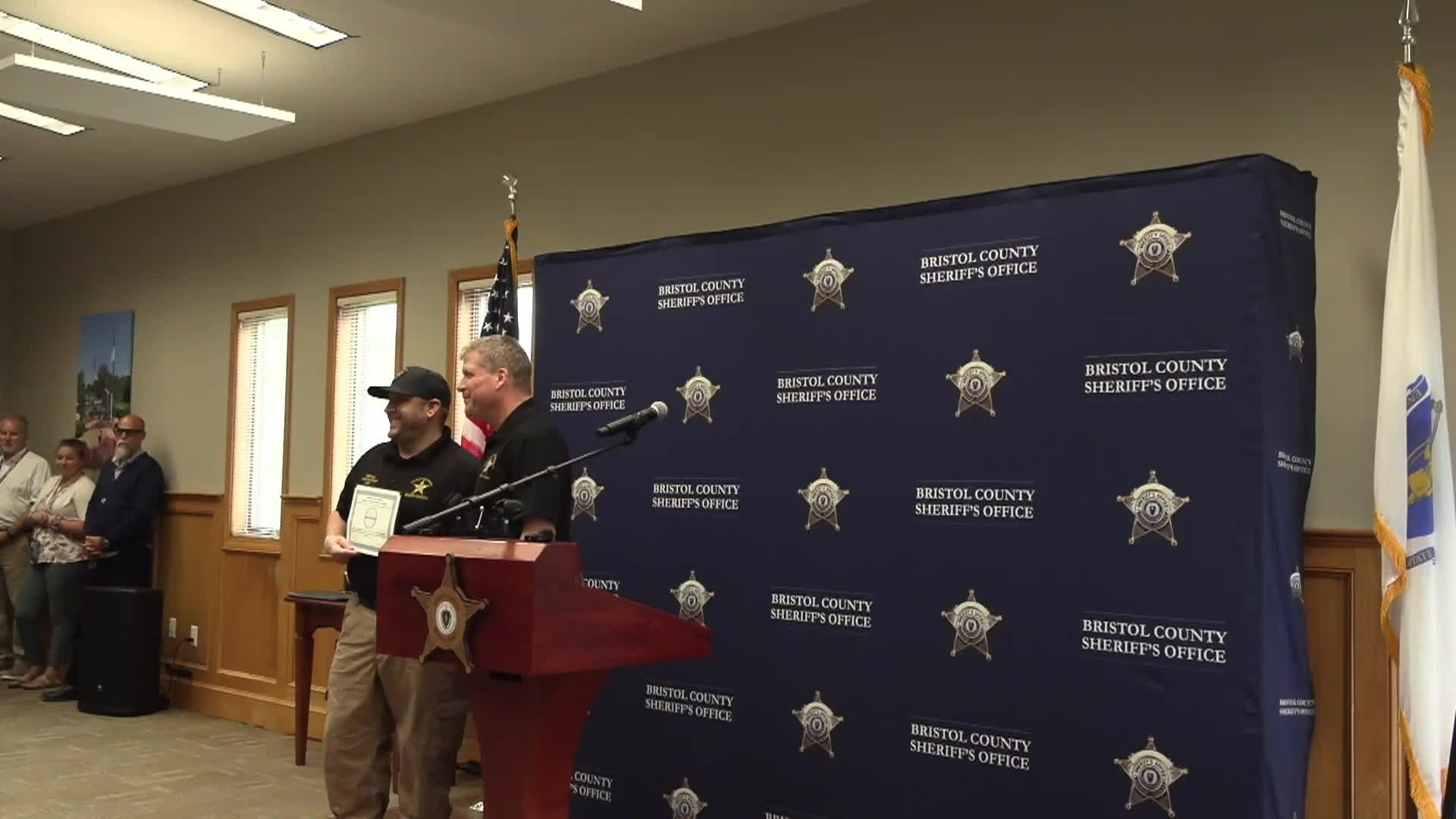 Thumbnail image for Bristol County Sheriffs Promotions and Retirements