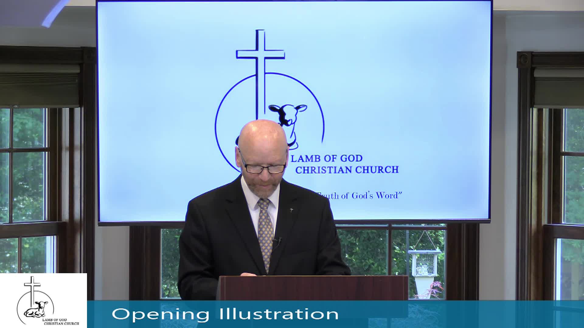 Thumbnail image for Lamb of God Christian Church Sunday Sermon - Romans 9_30-10_4 Episode 178