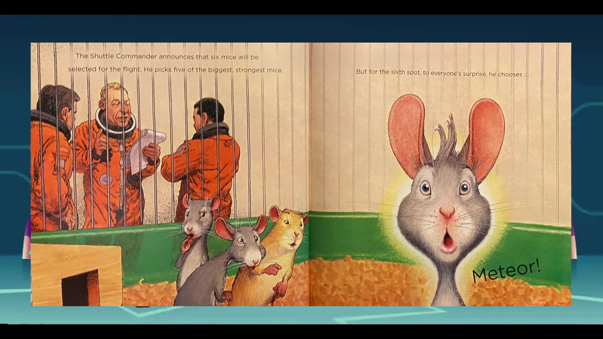 Thumbnail image for Cosette's Enchanted Journey's Episode  42 - Mousetronaut by Astronaut Mark Kelly