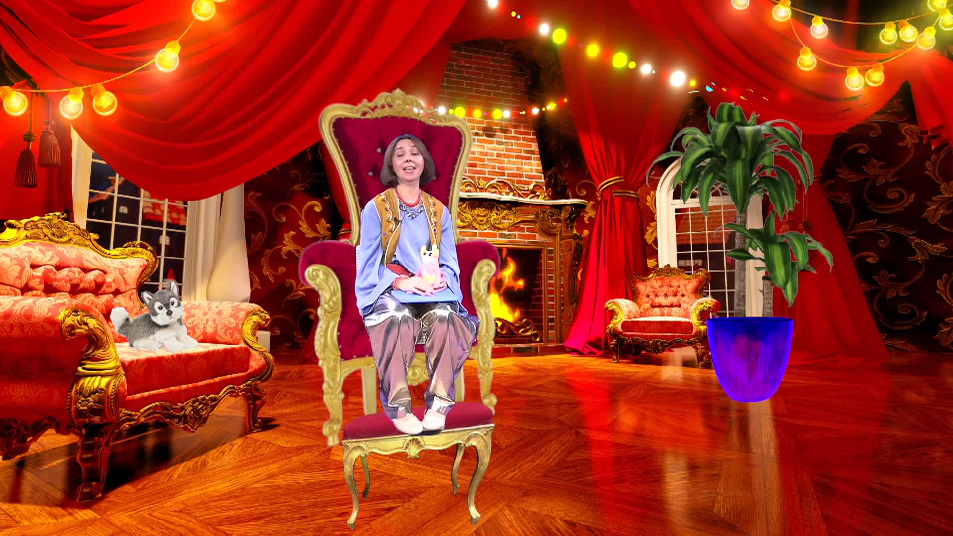 Thumbnail image for Cosette's Enchanted Journey's Episode 48 - Mitzi and the Big Bad Nosy Wolf by Teresa Bateman