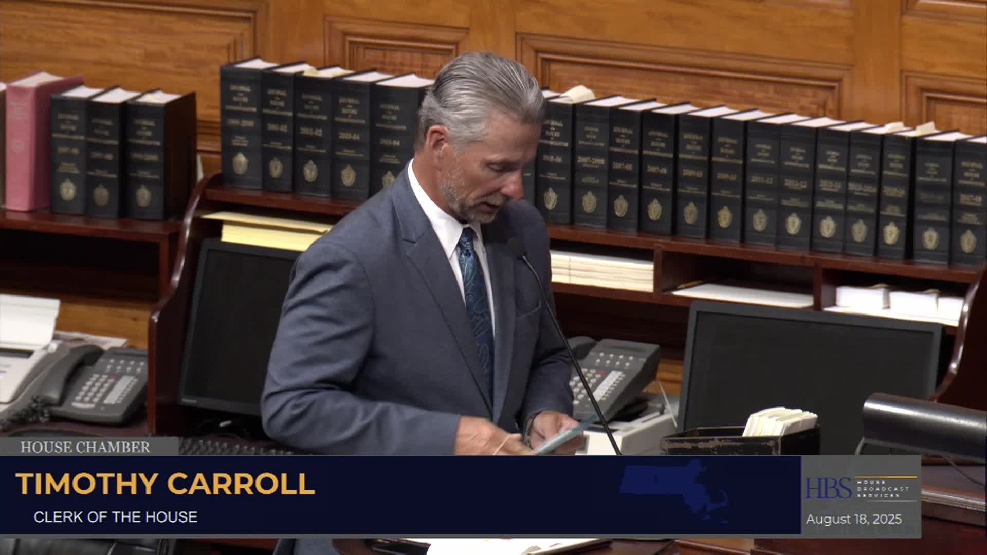 Thumbnail image for MA House of Representatives Session - August 18th, 2025