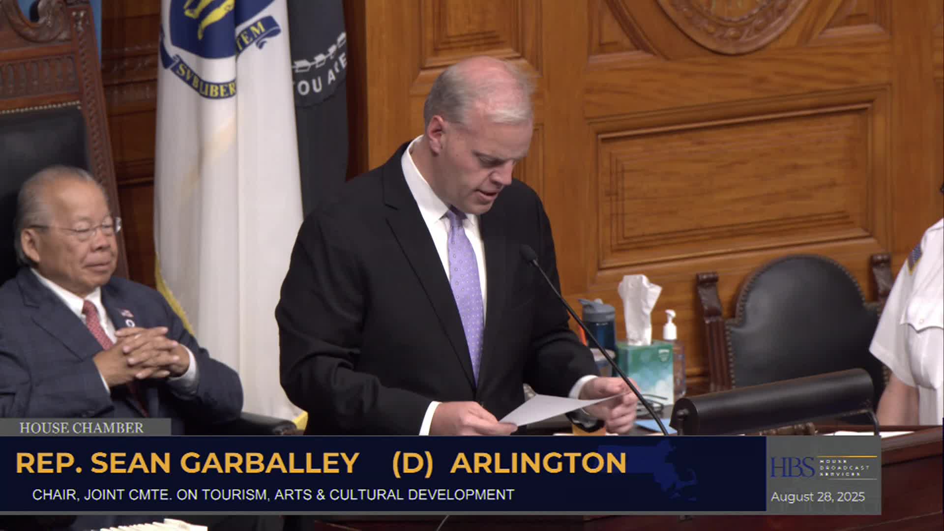 Thumbnail image for MA House of Representatives Session - August 28th, 2025