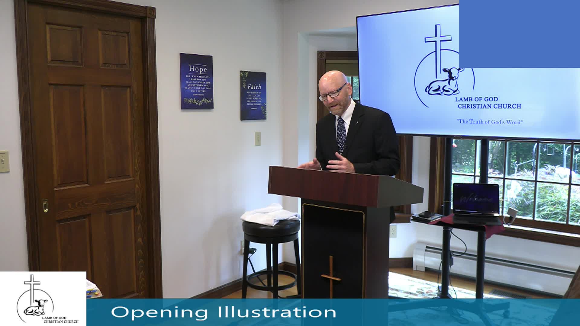 Thumbnail image for Lamb of God Christian Church Sunday Sermon - 184 Romans 14_1-23