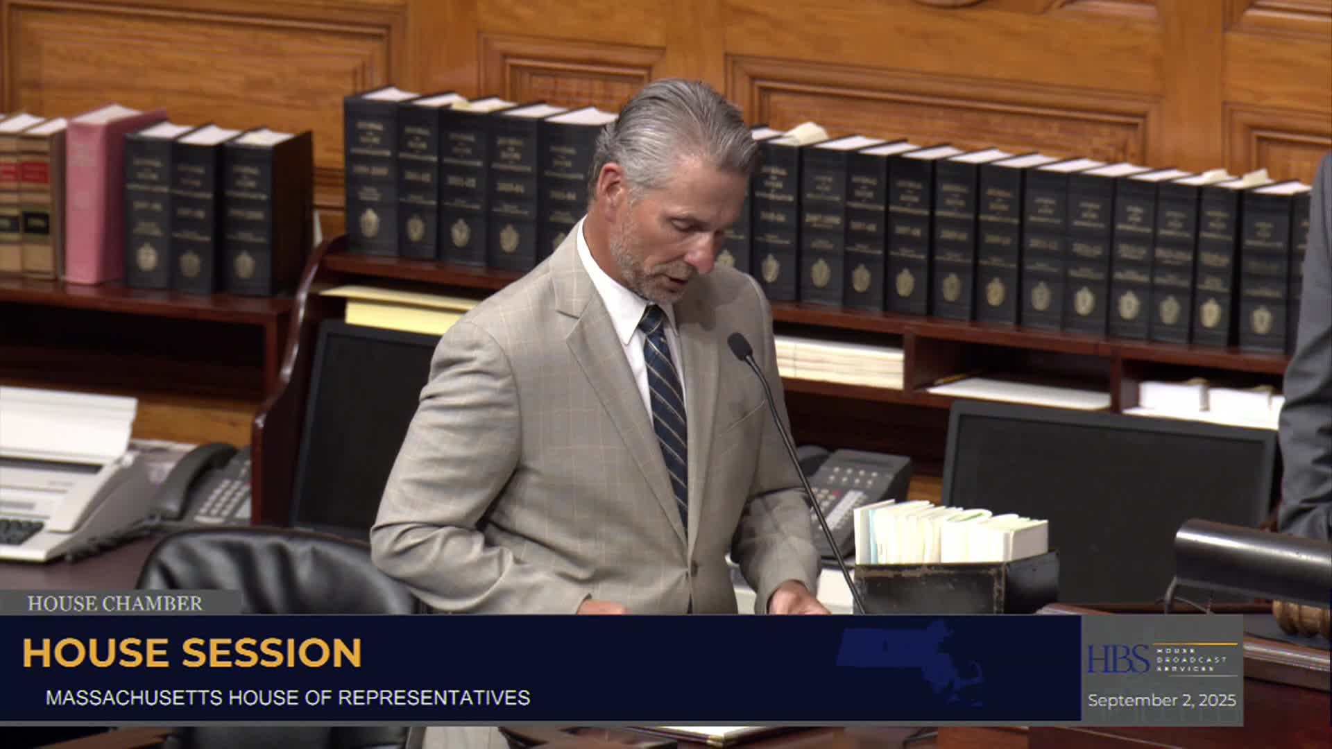 Thumbnail image for MA House of Representatives Session - September 2nd, 2025