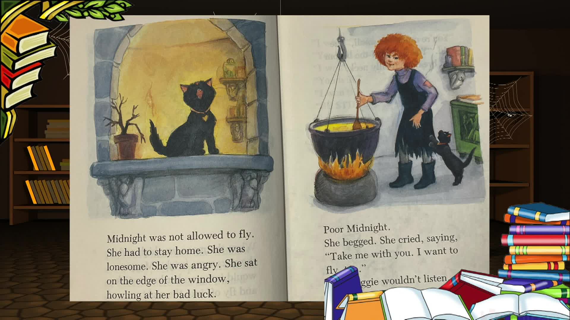 Cosette's Enchanted Journey's Episode 67 - Room on the Broom by Julia Donaldson & The Cat Who Wanted to Fly by Robyn Supraner