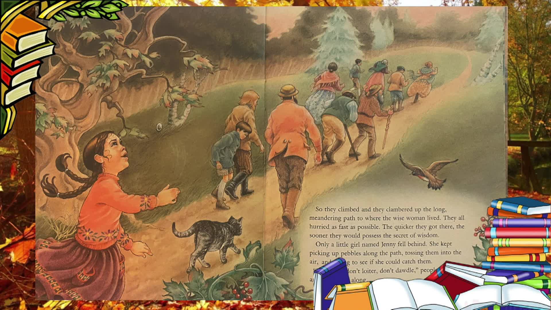 Thumbnail image for Cosette's Enchanted Journey's Episode 72 - The Wise Woman And Her Secret by Eve Mirriam