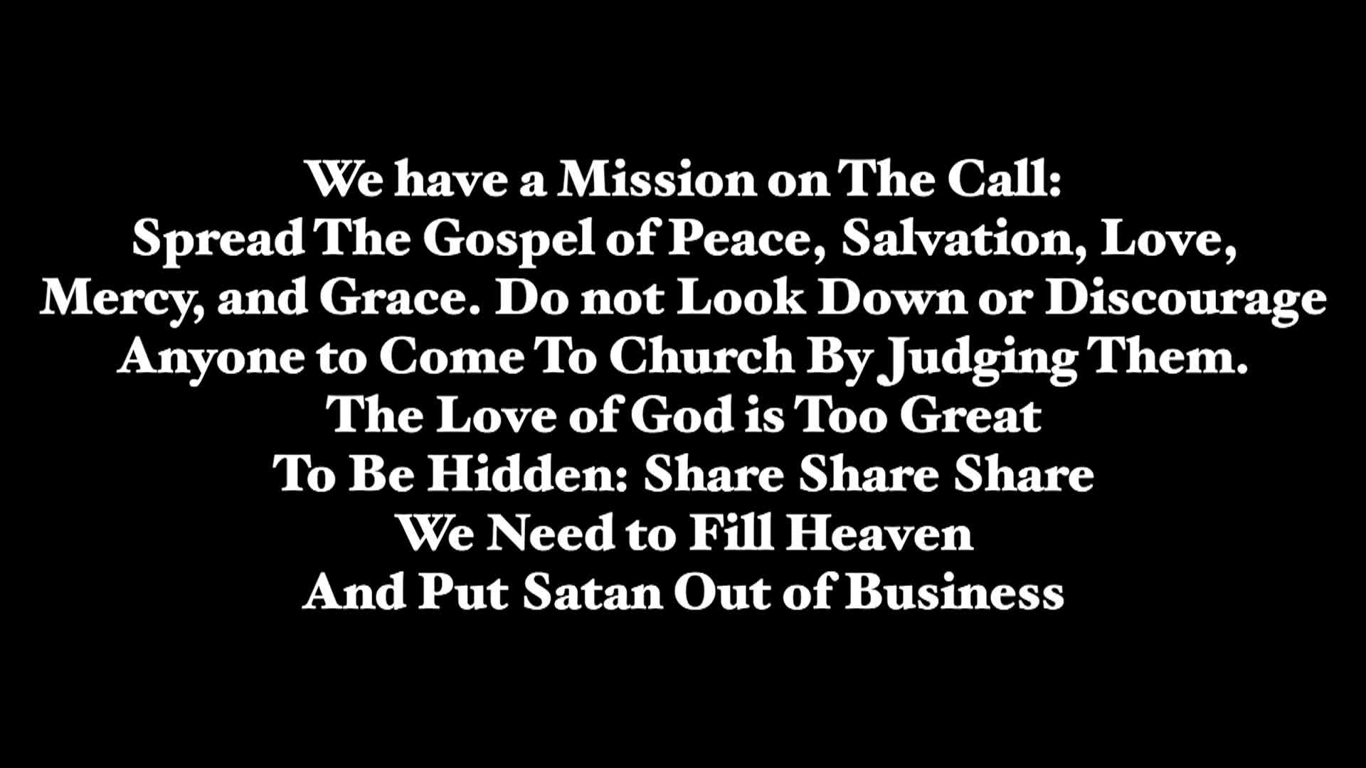 The Call - We Are All Called to Be Great Saints