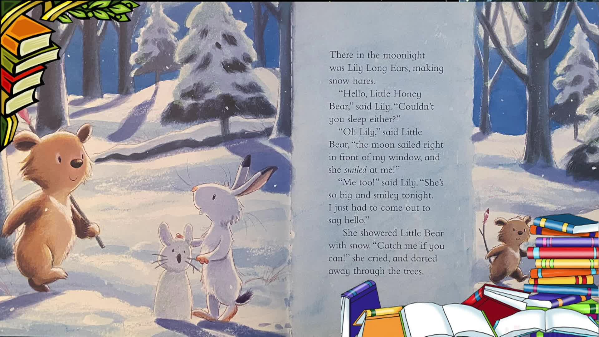 Thumbnail image for Cosette's Enchanted Journey's Episdoe 80 - Little Honey Bear and the Smiley Moon by Gillian Lobel