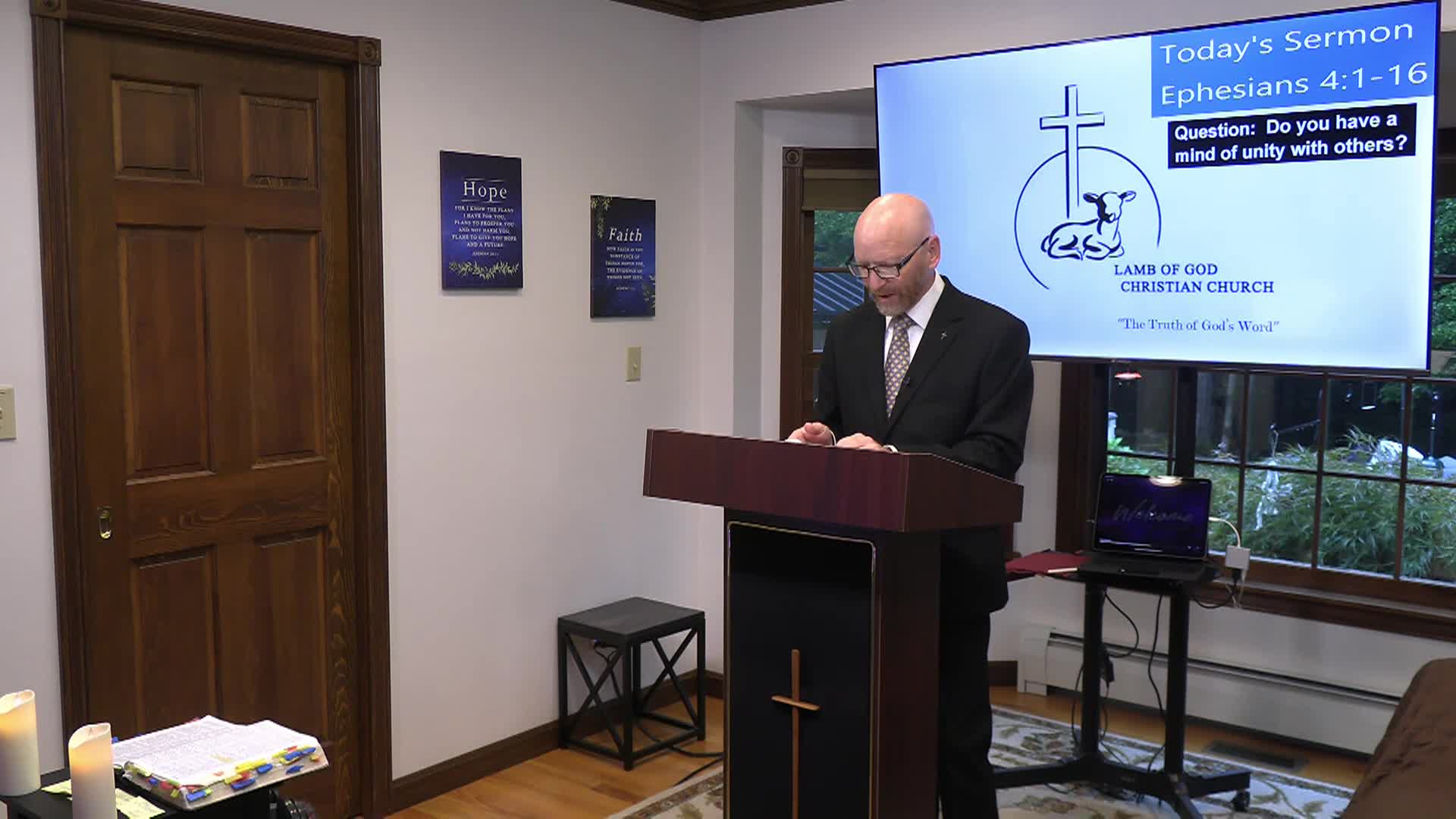 Thumbnail image for Lamb of God Christian Church Sunday Sermon - 192 Ephesians 4_1-16