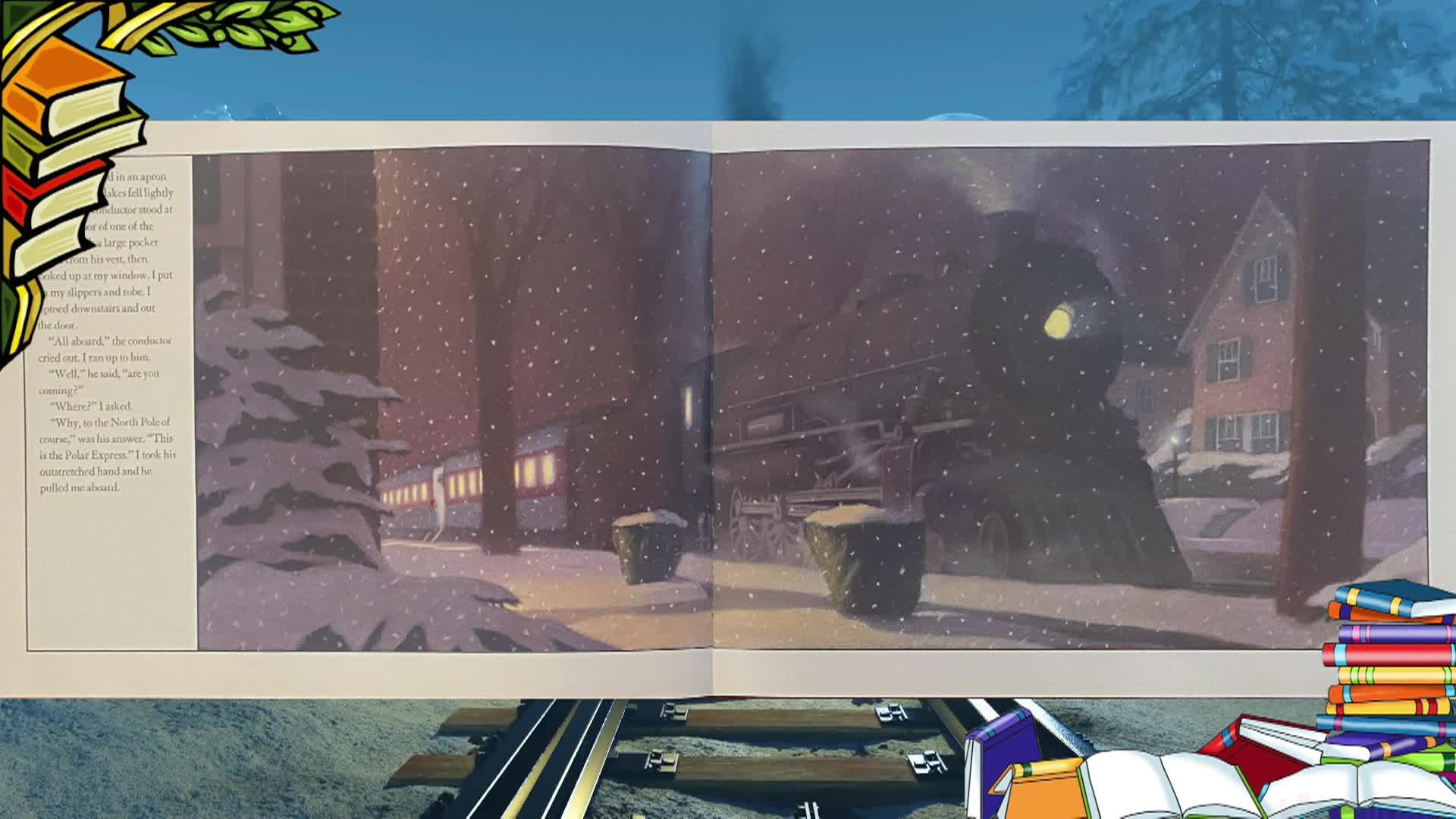 Cosette's Enchanted Journey's Episode 85 - The Polar Express by Chris Van Allsburg