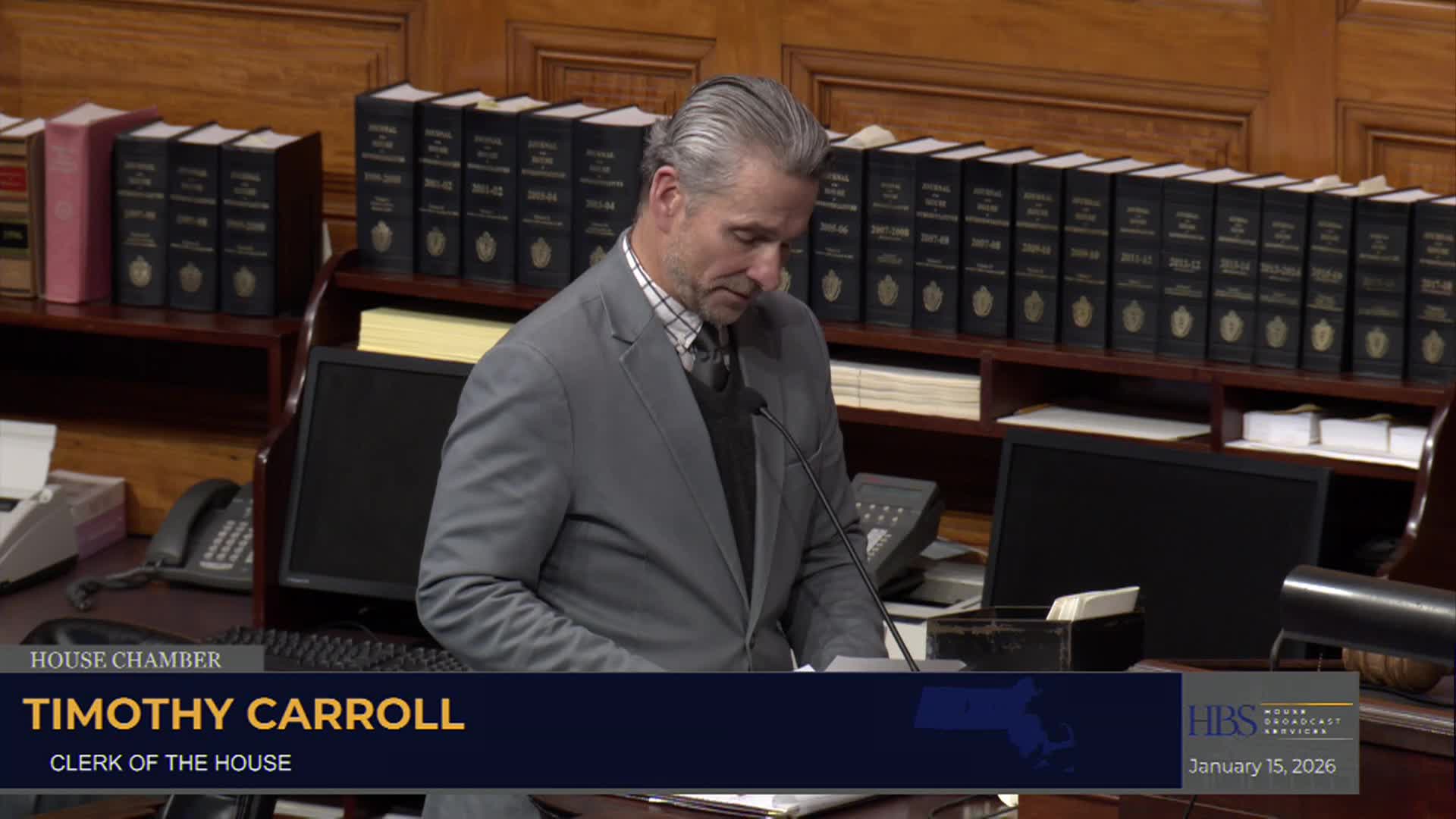 Thumbnail image for MA House of Representatives Session - January 15th, 2026