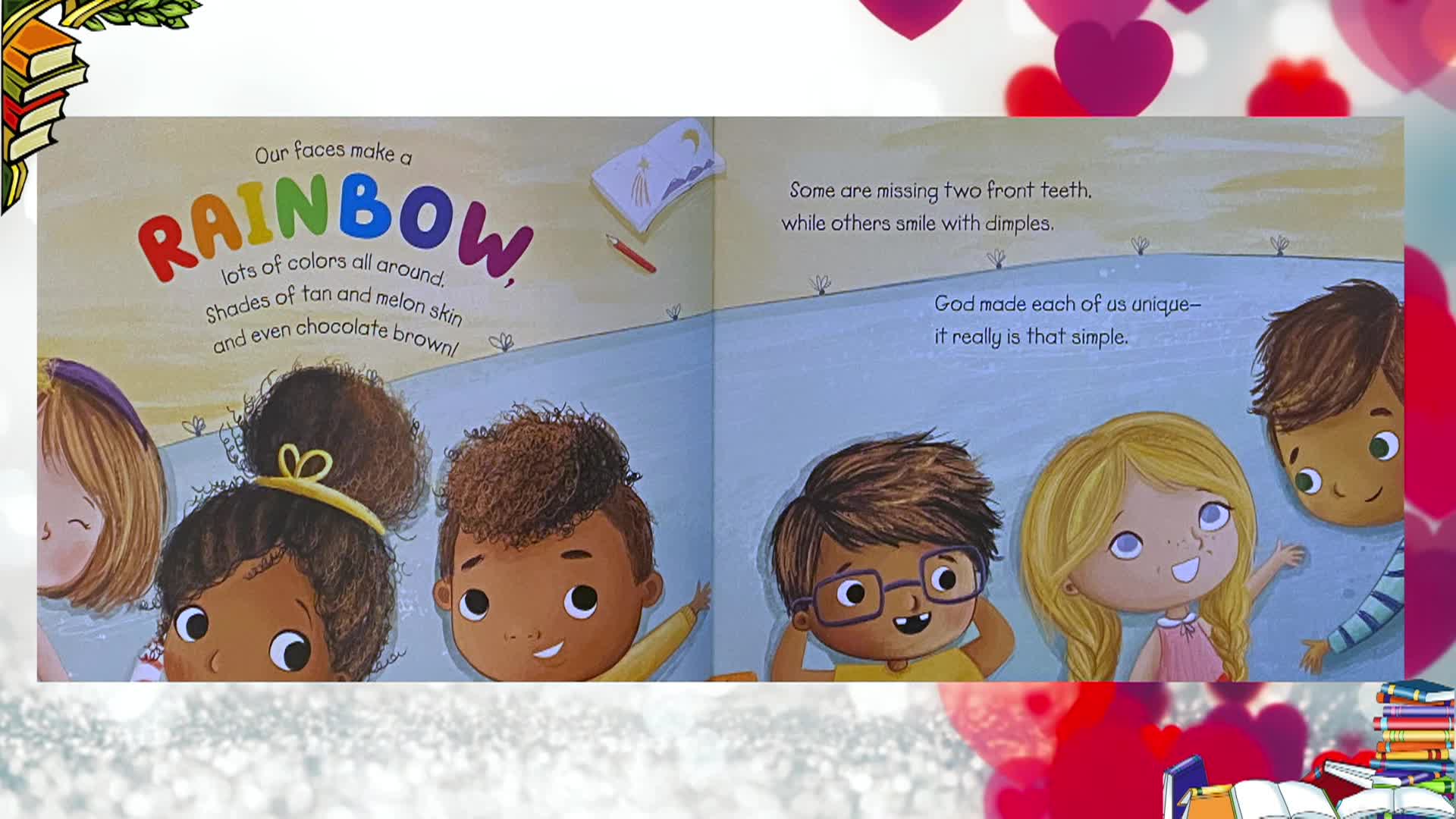 Thumbnail image for Cosette's Enchanted Journey's Episode 99 - One Big Heart by Linsey Davis and Groggle Monster's Valentine by Diana Murray