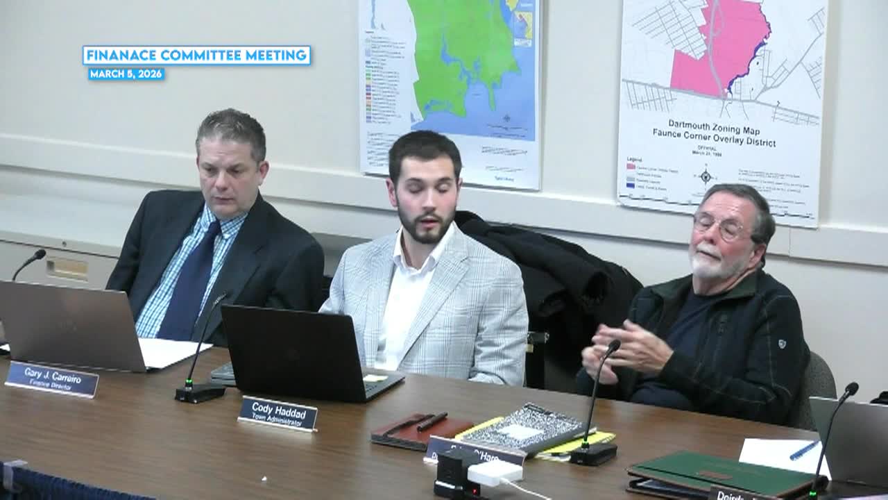 Finance Committee Meeting - March 5, 2026