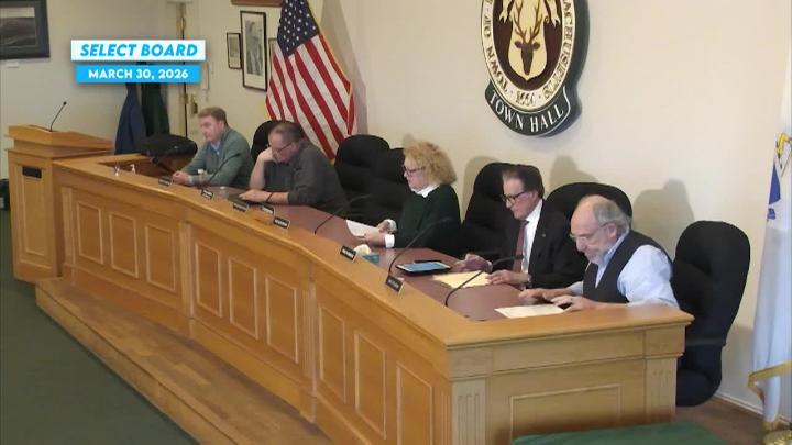 Thumbnail image for Select Board Meeting March 30, 2026
