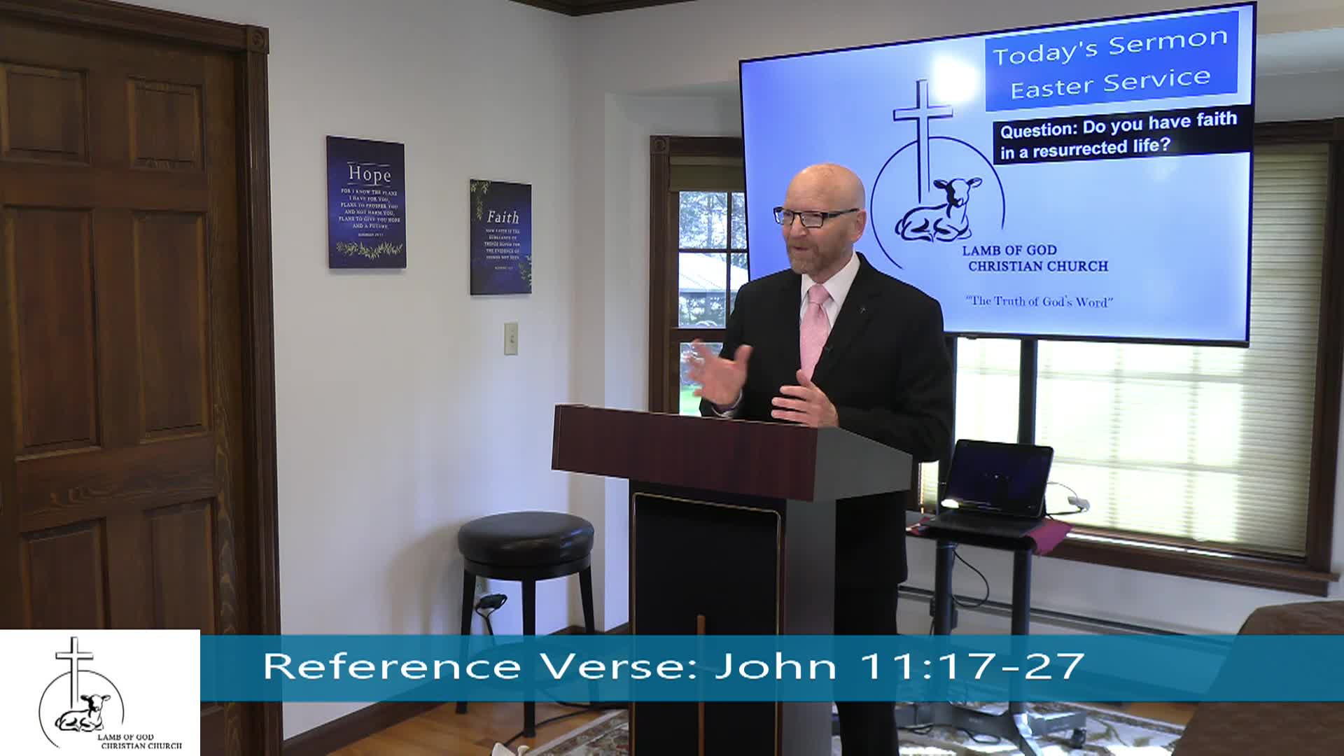 Thumbnail image for Lamb of God Christian Church Sunday Sermon - #172 Easter Sunday