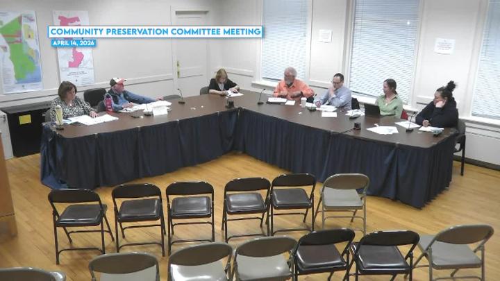 Thumbnail image for Community Preservation Committee Meeting - April 14, 2026