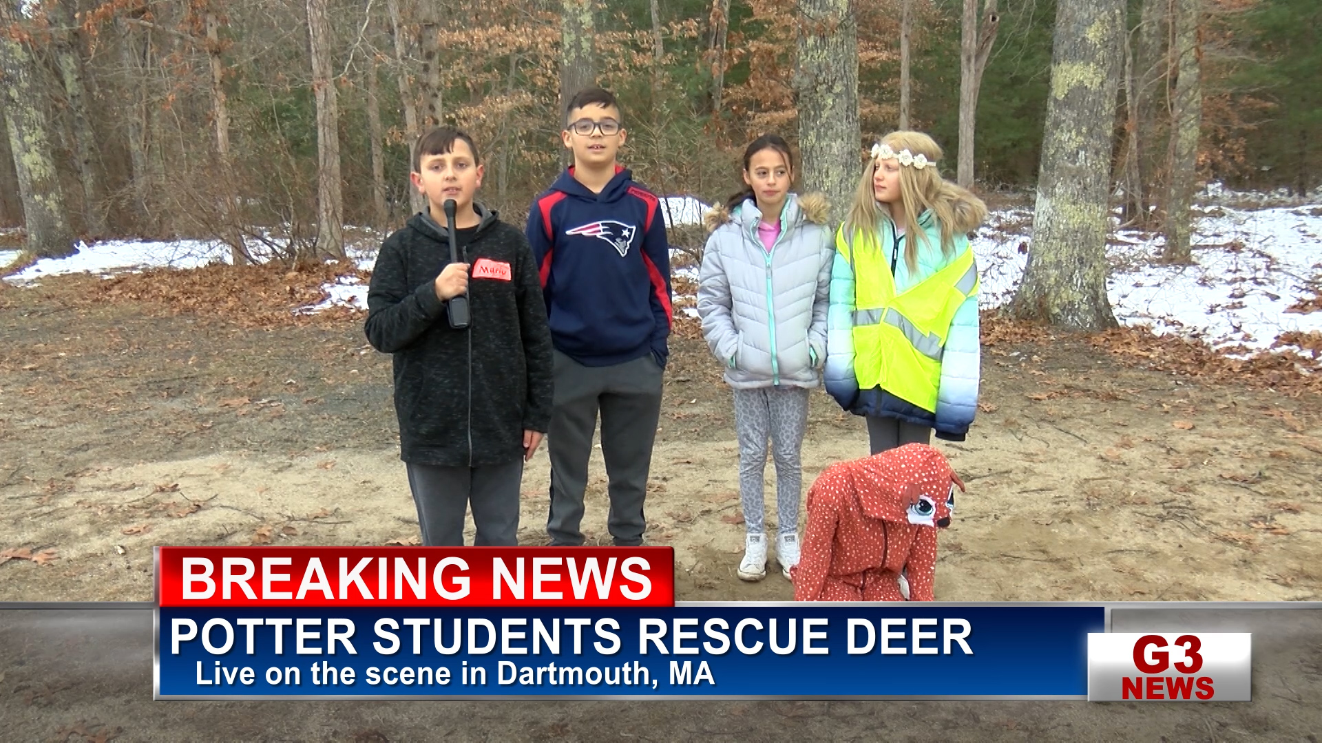 Thumbnail image for Potter School Plastic Bag PSA: Deer Rescue