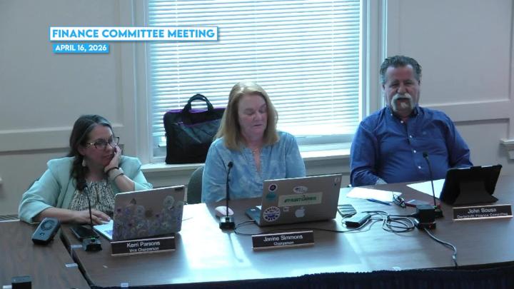 Thumbnail image for Finance Committee Meeting April 16, 2026