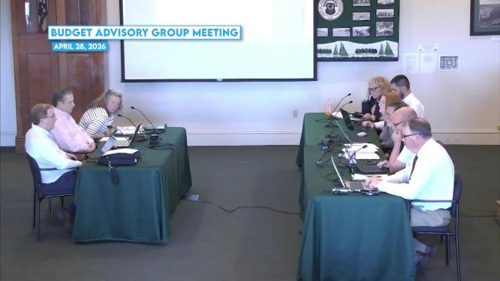 Thumbnail image for Budget Advisory Group Meeting - April 28, 2026