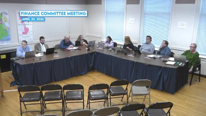 Thumbnail image for Finance Committee Meeting - April 30, 2026