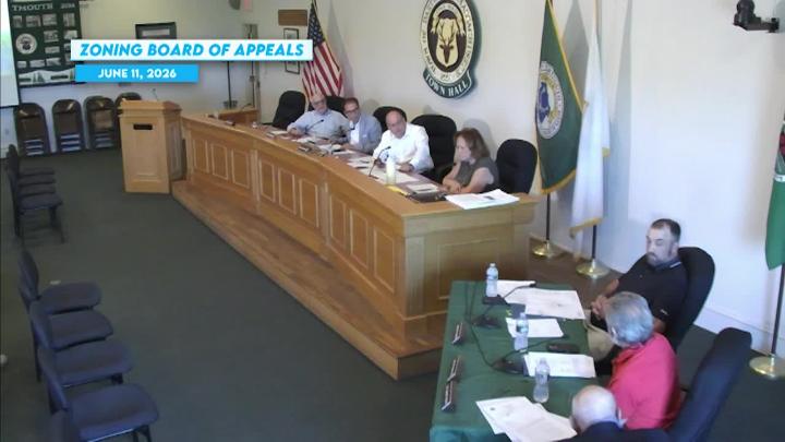 Thumbnail image for Zoning Board of Appeals Meeting - June 11, 2026
