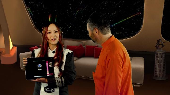Thumbnail image for A Captain's Log - Michael and Denise Okuda; MVPs as visionaries; The Outrageous Okudas, Star Trek production royalty