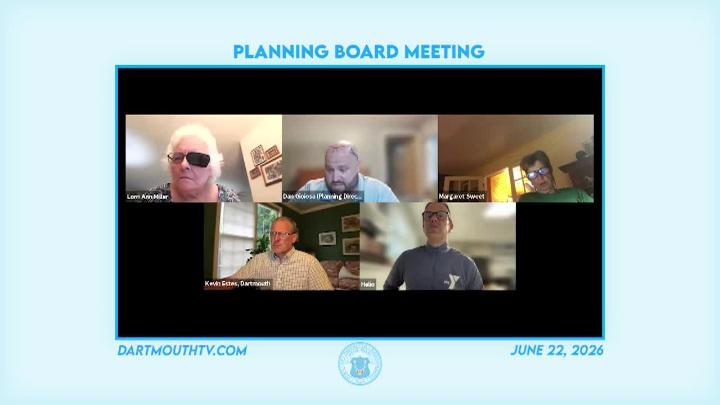 Thumbnail image for Planning Board Meeting - June 22, 2026