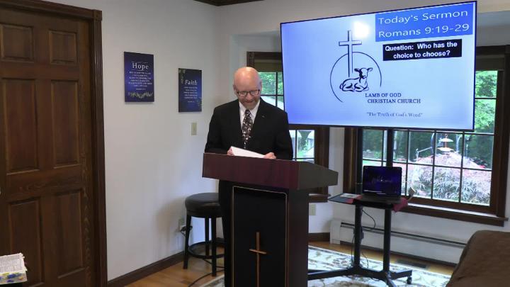 Thumbnail image for Lamb of God Christian Church Sunday Sermon - #177 Romans 9_19-29