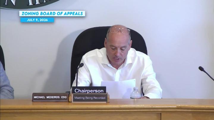 Thumbnail image for Zoning Board of Appeals Meeting - July 9, 2026