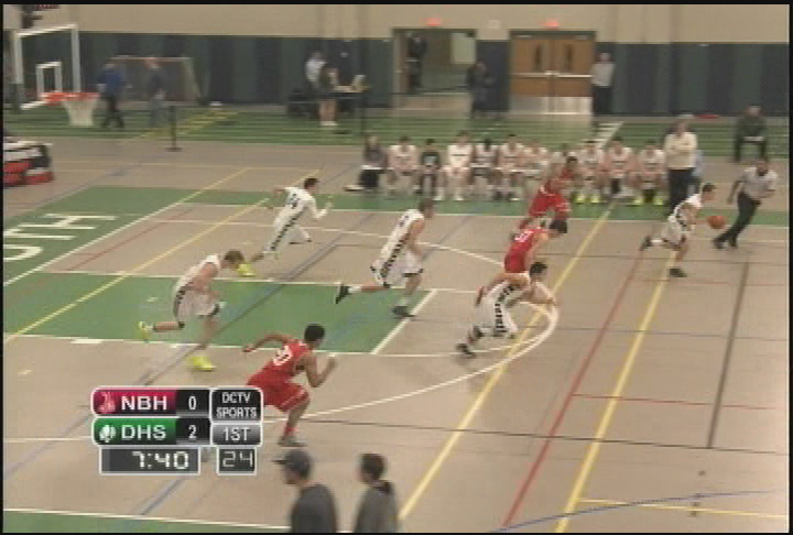 Thumbnail image for Dartmouth High School Boys Basketball vs. New Bedford January 8, 2013