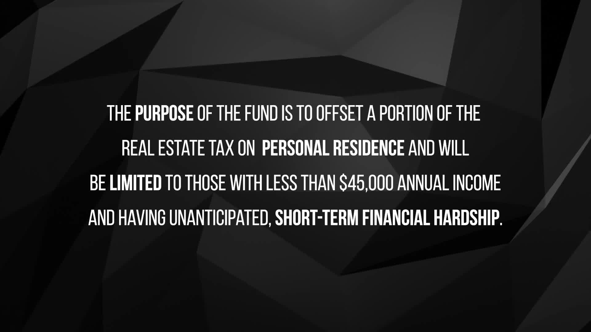 Thumbnail image for Real Estate Tax Payer Assistance Fund - PSA